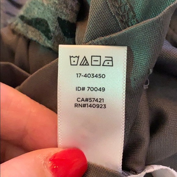 Loft Palm Sleeveless Side Shirred Dress - Picture 9 of 11